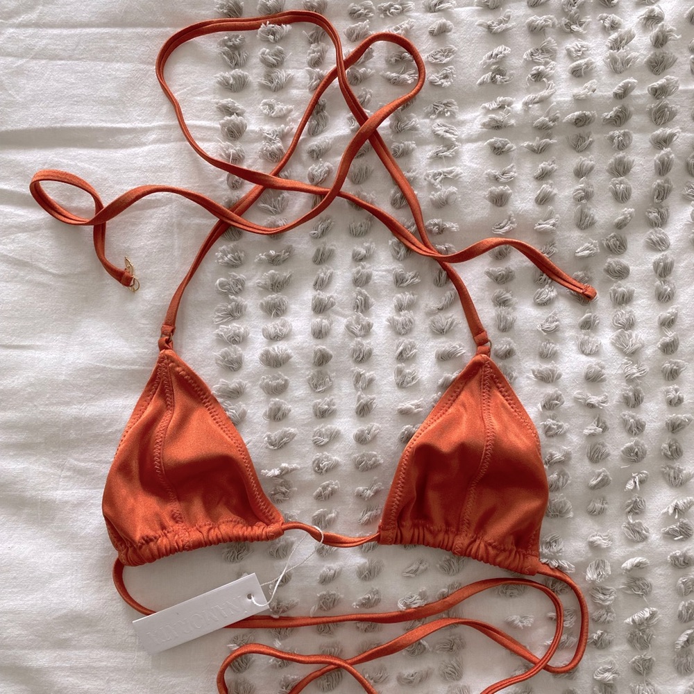 BRAND NEW NEVER WORN INAMORATA SWIM TRIANGLE BIKINI TOP
